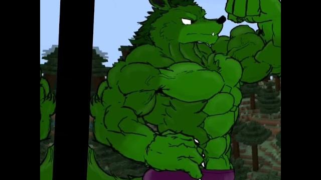 Wolf muscle for saúl el hombre lobo 1998 Wolf muscle for saúl el hombre lobo 1998