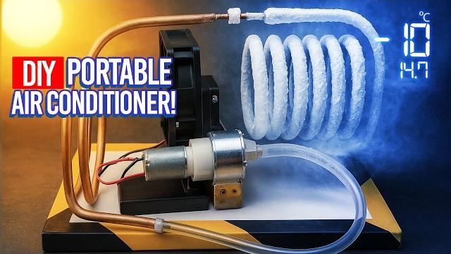 Make your own air conditioner at home fast and easy! Make your own air conditioner at home fast and easy!
