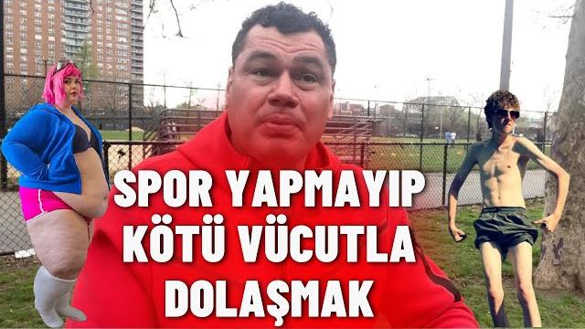 Spor yapmayıp kötü vücutla dolaşmak Spor yapmayıp kötü vücutla dolaşmak