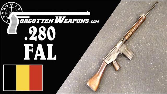 The prototype .280 fal from 1950s nato trials The prototype .280 fal from 1950s nato trials
