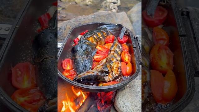 Memasak ikan lele hasil memancing di hutan. #cooking #outdoorcooking #outdoors #nature #foodshorts Memasak ikan lele hasil memancing di hutan. #cooking #outdoorcooking #outdoors #nature #foodshorts