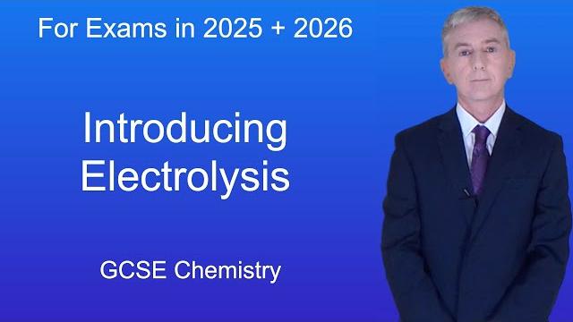 Gcse chemistry revision "introducing electrolysis" Gcse chemistry revision "introducing electrolysis"