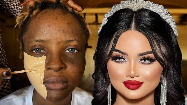 Bombunbelievable bridal transformation makeup tutorial Bombunbelievable bridal transformation makeup tutorial
