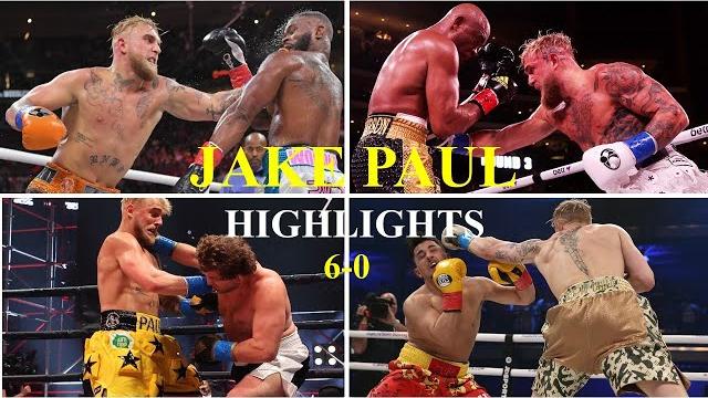 Jake paul (6-0) all knockouts & highlights Jake paul (6-0) all knockouts & highlights