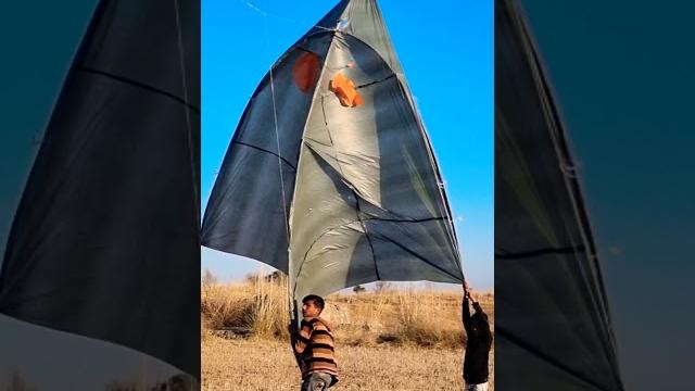 Big kite flying test succesfully..... Big kite flying test succesfully.....