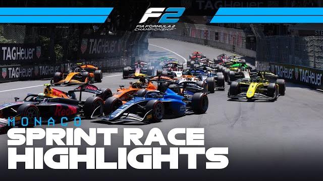 F2 sprint race highlights | 2025 monaco grand prix F2 sprint race highlights | 2025 monaco grand prix