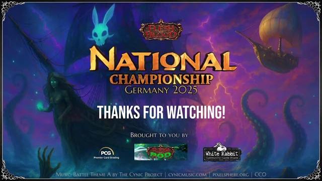 Flesh and blood national championship - germany day two & top 8 Flesh and blood national championship - germany day two & top 8