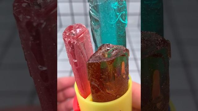 Triple power push pop candy jelly food mukbang Triple power push pop candy jelly food mukbang