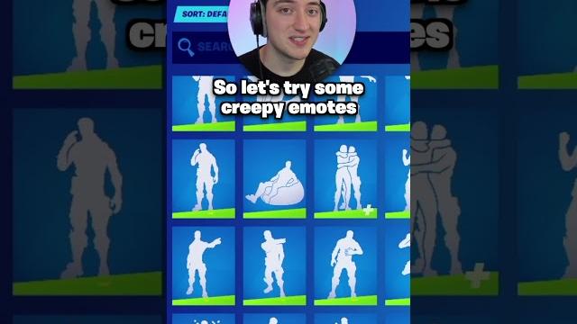 Creepiest emotes in fortnite… Creepiest emotes in fortnite…