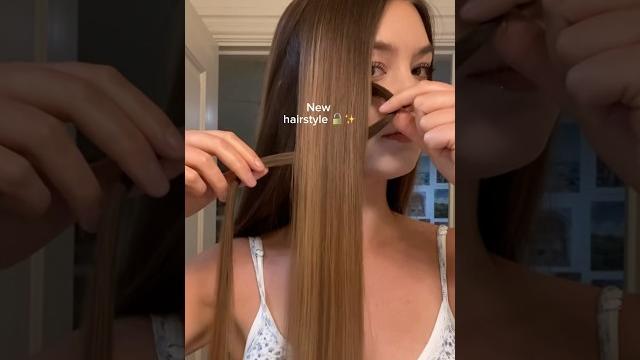 Side braid hair hack #hairstyle #braids Side braid hair hack #hairstyle #braids