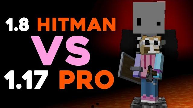 1.8 minecraft hitman vs 1.17 pro (battle) 1.8 minecraft hitman vs 1.17 pro (battle)
