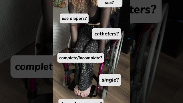 Answers to popular questions..#disabledwoman #podcast #paraplegicanswers #wheelchairwomanbarefoot Answers to popular questions..#disabledwoman #podcast #paraplegicanswers #wheelchairwomanbarefoot