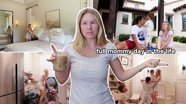 Full mommy day in the life morning - bedtime routine Full mommy day in the life morning - bedtime routine