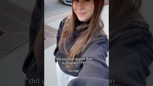 Sophie rain pregnant? #shorts Sophie rain pregnant? #shorts