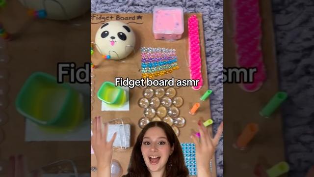 I made a diy fidget board! *super satisfying sensory asmr craft* I made a diy fidget board! *super satisfying sensory asmr craft*