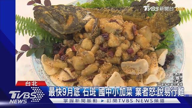 最快9月底「石斑」國中小加菜 業者怒:說易行難|tvbs新聞 最快9月底「石斑」國中小加菜 業者怒:說易行難|tvbs新聞