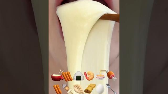 Asmr cheese tteokbokki emoji food eating sounds(sped up) Asmr cheese tteokbokki emoji food eating sounds(sped up)