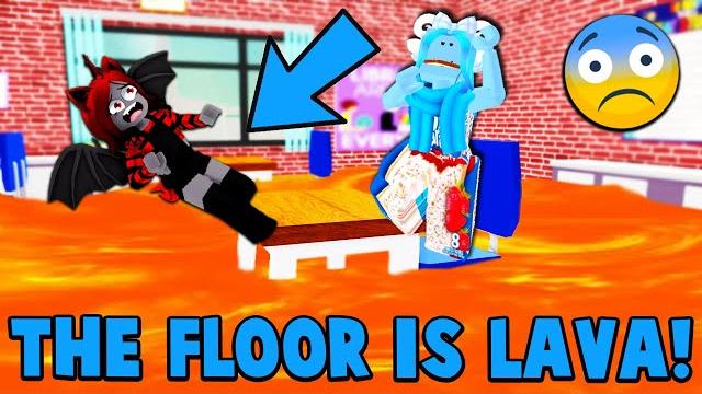 The floor is lava with polly! (roblox) The floor is lava with polly! (roblox)
