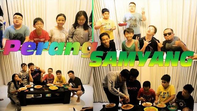 Perang samyang !!! Perang samyang !!!