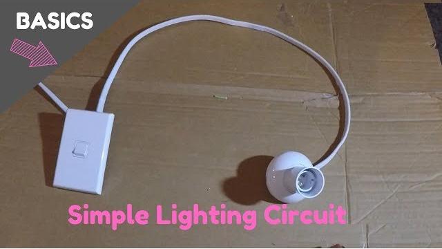 Basics: wiring a lighting circuit Basics: wiring a lighting circuit