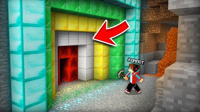 Это самое странное место в шахте в майнкрафт | компот minecraft Это самое странное место в шахте в майнкрафт | компот minecraft