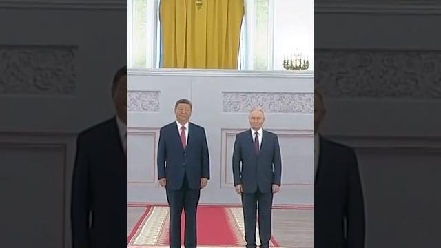 Putin and xi hold bilateral talks in moscow Putin and xi hold bilateral talks in moscow