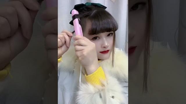 Mini hair straightener,asian beauty, makeup tutorial, cosmetics,natural cute look by jsa beauty Mini hair straightener,asian beauty, makeup tutorial, cosmetics,natural cute look by jsa beauty