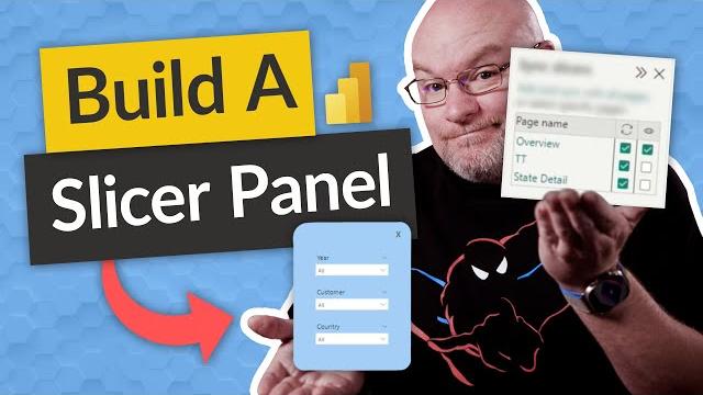 Build a slicer panel in power bi (2022/2023) Build a slicer panel in power bi (2022/2023)