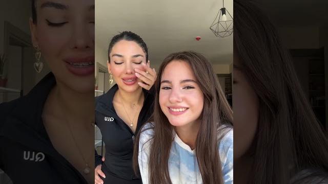 Kardeşimle kıyafetlerimizi karşılaştırıyoruz part1 Kardeşimle kıyafetlerimizi karşılaştırıyoruz part1