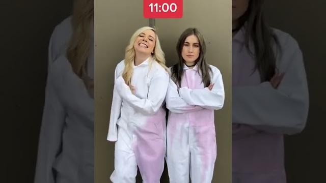 Try not to get a stain challenge with my best friend! #shorts Try not to get a stain challenge with my best friend! #shorts