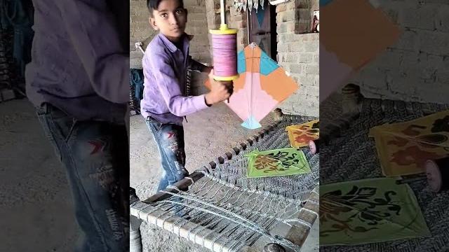 Makar sankranti best kite flying festival #shorts Makar sankranti best kite flying festival #shorts