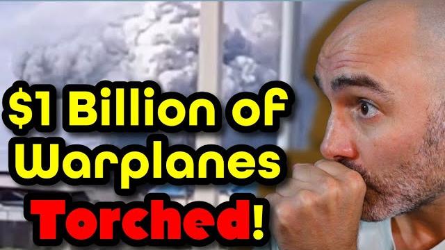 Ukraine torches dozens of russian aircraft in covert op! Ukraine torches dozens of russian aircraft in covert op!