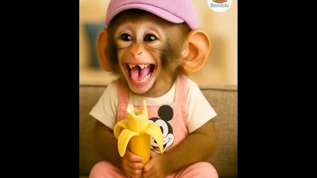 Cute monkey's laugh is everything! Cute monkey's laugh is everything!