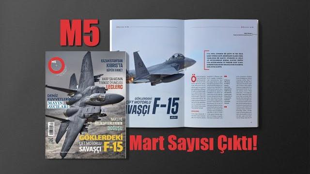 M5 dergi̇ mart sayisi çikti! M5 dergi̇ mart sayisi çikti!