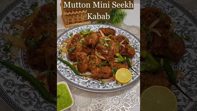 Mutton mini seekh kabab made by yasmeen khan | bakra eid special recipe video#164#muttonkabab Mutton mini seekh kabab made by yasmeen khan | bakra eid special recipe video#164#muttonkabab