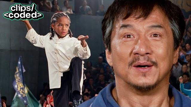 The karate kid (2010) - dre's cobra strike leaves cheng shook The karate kid (2010) - dre's cobra strike leaves cheng shook