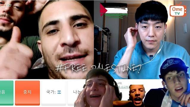 What if isr4el see a korean guy who support palestine? | ome.tv What if isr4el see a korean guy who support palestine? | ome.tv
