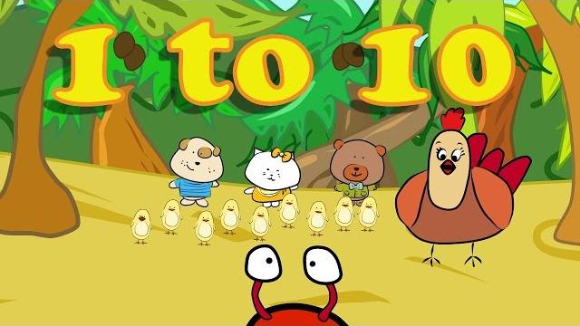 Counting 1-10 song | number songs for children | the singing walrus Counting 1-10 song | number songs for children | the singing walrus