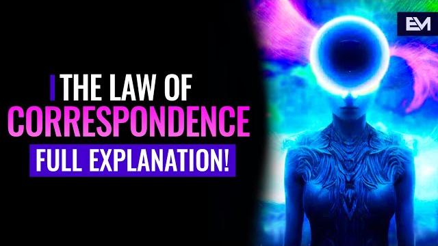 The law of correspondence explained in full | universal law #3 of the 12 laws of the universe The law of correspondence explained in full | universal law #3 of the 12 laws of the universe