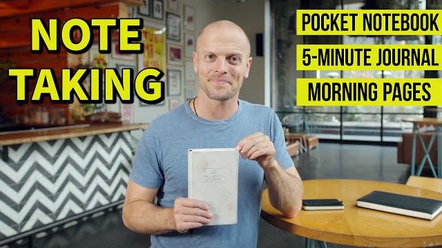 How i journal and take notes | brainstorming + focusing + reducing anxiety | tim ferriss How i journal and take notes | brainstorming + focusing + reducing anxiety | tim ferriss