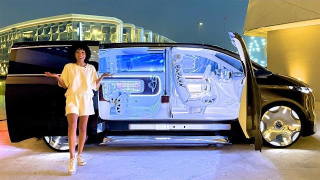 Mercedes vision v a cinema on wheels Mercedes vision v a cinema on wheels