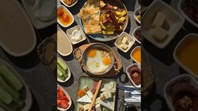 Turkish breakfast #travel #short Turkish breakfast #travel #short