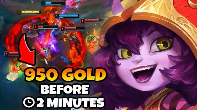 When ap lulu top gets 950 gold before minions spawn When ap lulu top gets 950 gold before minions spawn