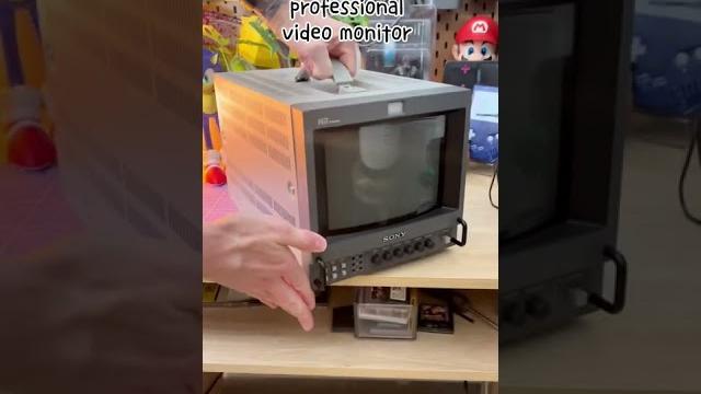 My tv monitor #retrogaming #retrogames #crtmonitor #sony #pvm #snes #supergameboy #retroaesthetic My tv monitor #retrogaming #retrogames #crtmonitor #sony #pvm #snes #supergameboy #retroaesthetic