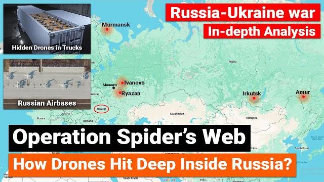 Ukraine's operation spider web explained | how fpv drones struck 4,000 km deep inside russia Ukraine's operation spider web explained | how fpv drones struck 4,000 km deep inside russia