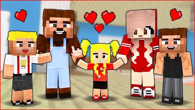 Efekan'in kiz kardeşi̇ oldu! - minecraft Efekan'in kiz kardeşi̇ oldu! - minecraft