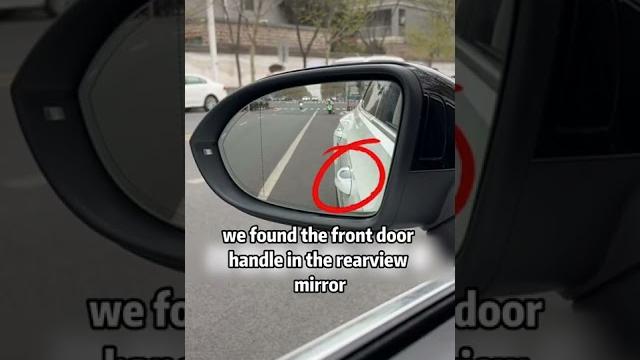 Adjusting the rearview mirror like this can save lives!#car #driving #tips #tutorial Adjusting the rearview mirror like this can save lives!#car #driving #tips #tutorial