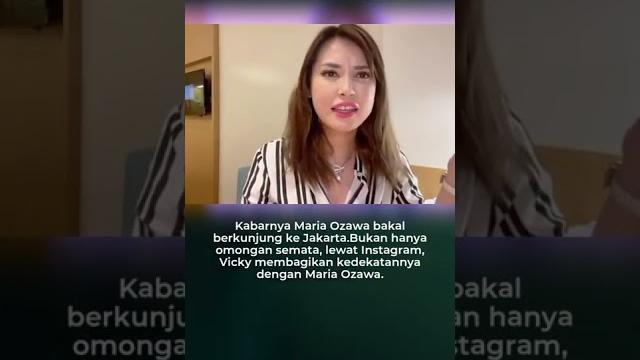 Lepas dari calina., vicky prasetio pedekate ke mantan bintang porno asal jepang maria ozawa. Lepas dari calina., vicky prasetio pedekate ke mantan bintang porno asal jepang maria ozawa.
