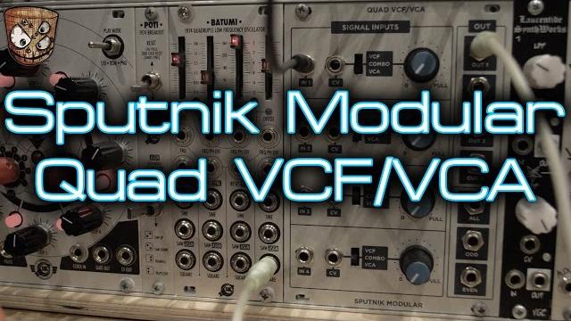 Sputnik modular - quad vcf/vca Sputnik modular - quad vcf/vca