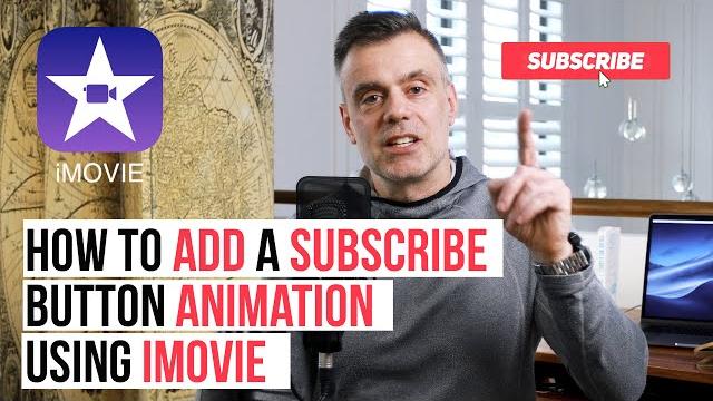Add a subscribe button animation for your youtube channel using imovie! includes free animation Add a subscribe button animation for your youtube channel using imovie! includes free animation